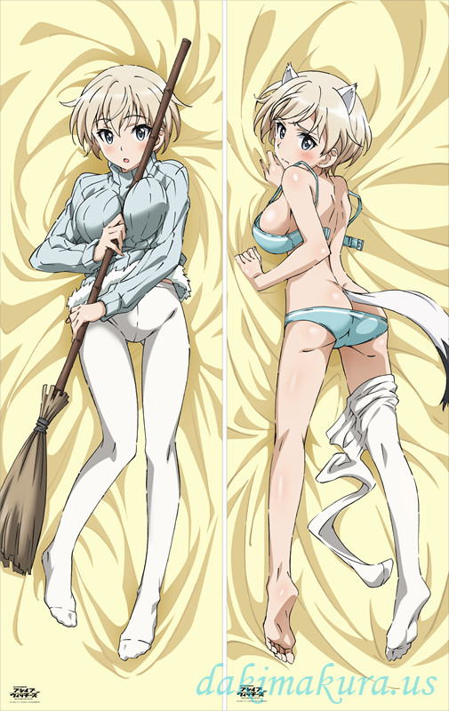 New Anime Strike Witches Nikka Edvardine Katajainen Dakimakura Bed Hugging Body Pillow Case Pillow Cover